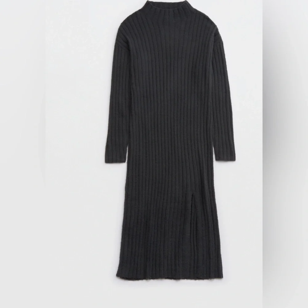 AERIE BUTTERCREAM SWEATER DRESS - Picture 3 of 8